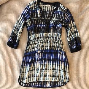Parker long sleeve dress 100% Silk